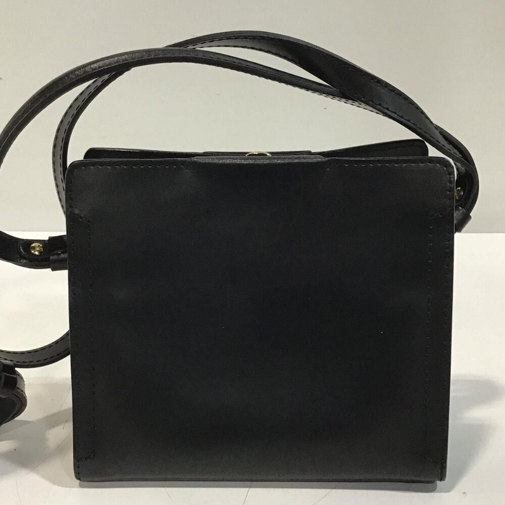 Gianni Chiarini Leather Crossbody Bag Black - Picture 6 of 9